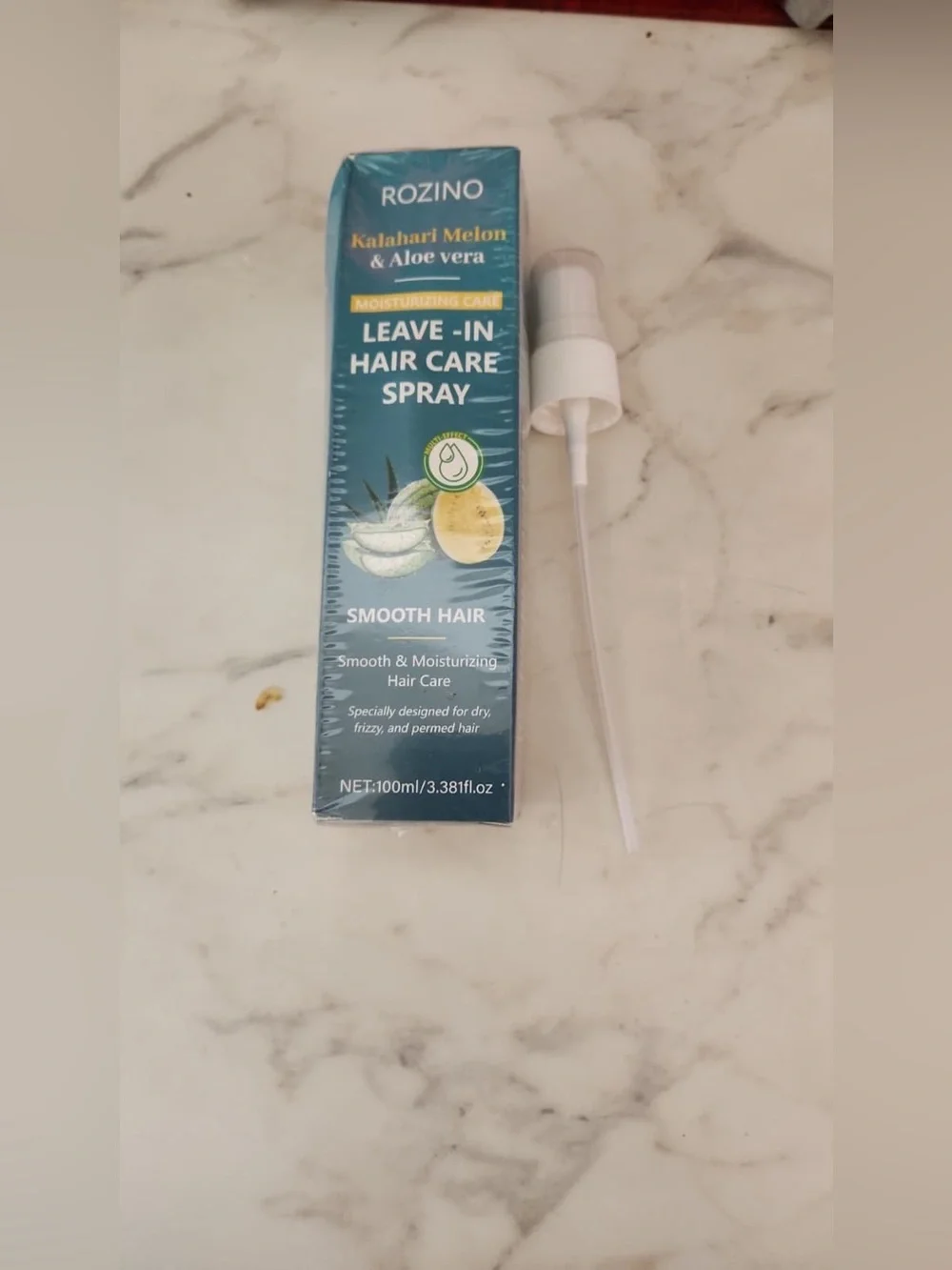 ROZINO Kalahari Melon & Aloe Vera Leave-In Spray Moisturizing 3.381 fl oz